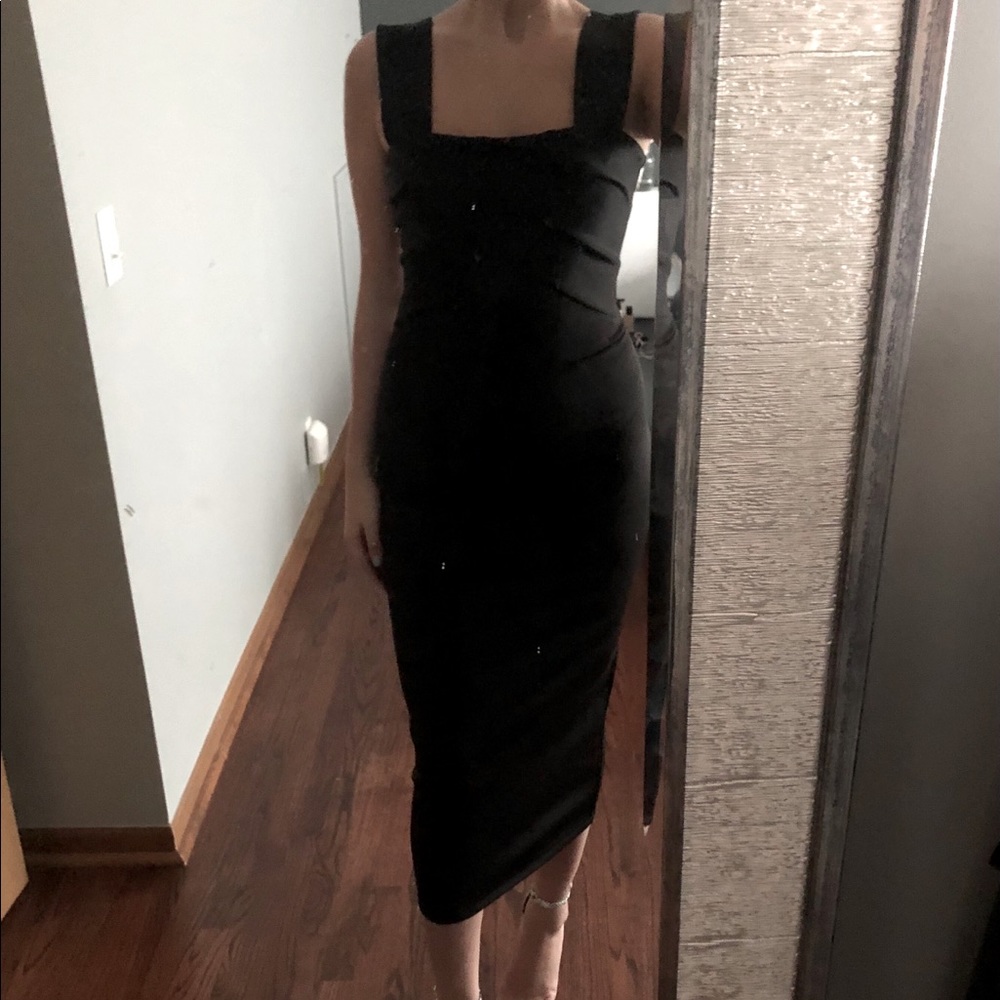 Black Midi Dress